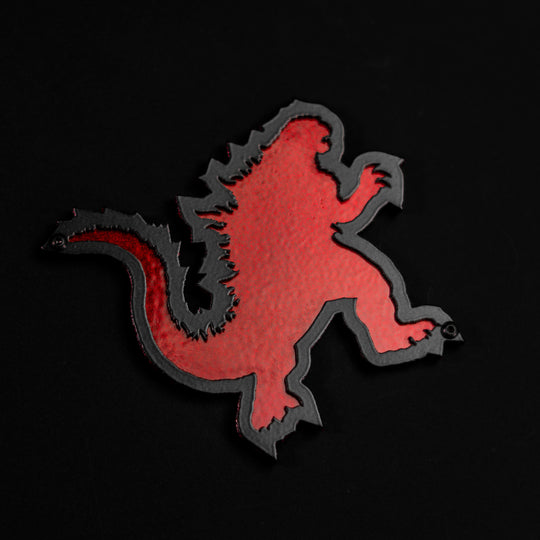 Emblema de icono de Godzilla: ajuste universal: personaje orientado hacia la derecha