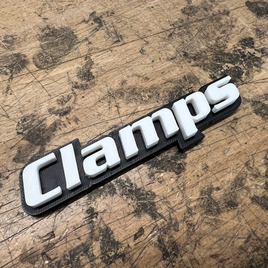 Emblemas personalizados para cajones de cajas de herramientas: abrazaderas