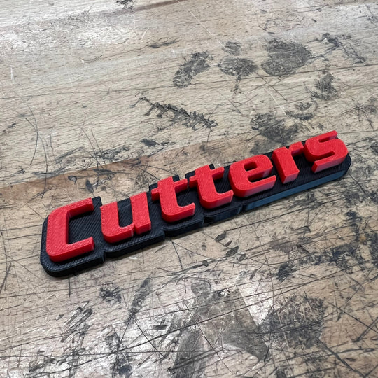 Emblemas personalizados para cajones de cajas de herramientas - Cutters