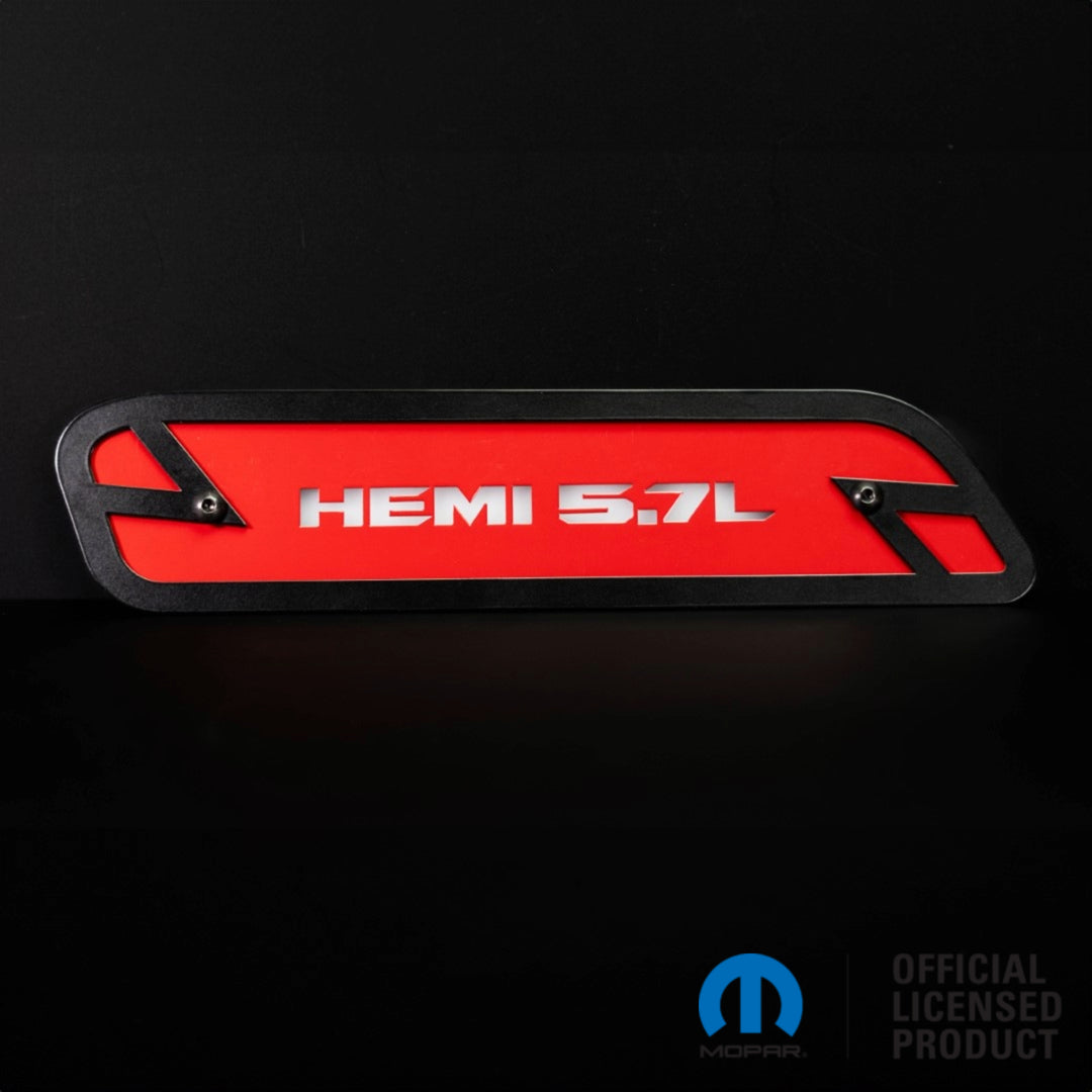 Officially Licensed Hemi® Hood Emblem Replacements - Fits 2019-2025 Ram® 1500 LED or Non-LED