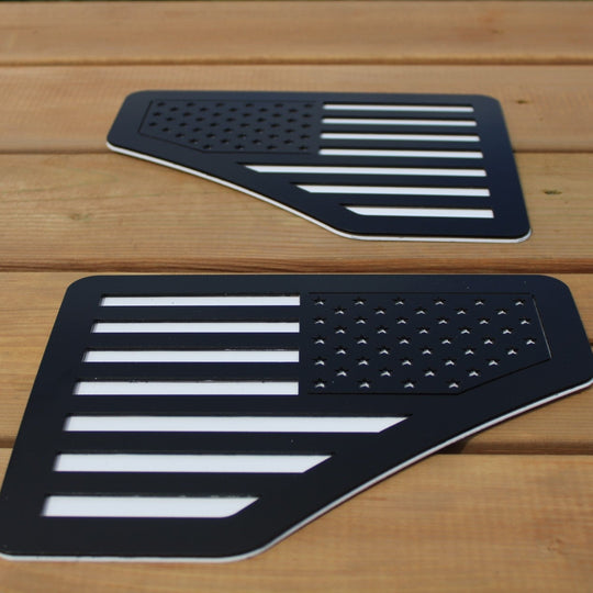 American Flag Fender Emblems - Fits 08-10 Super Duty®