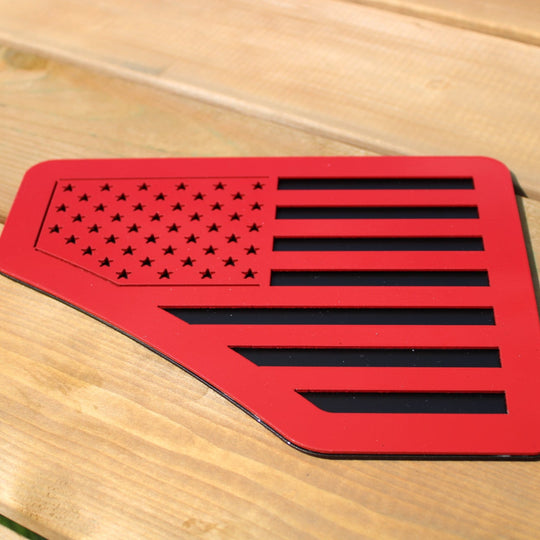 American Flag Fender Emblems - Fits 08-10 Super Duty®