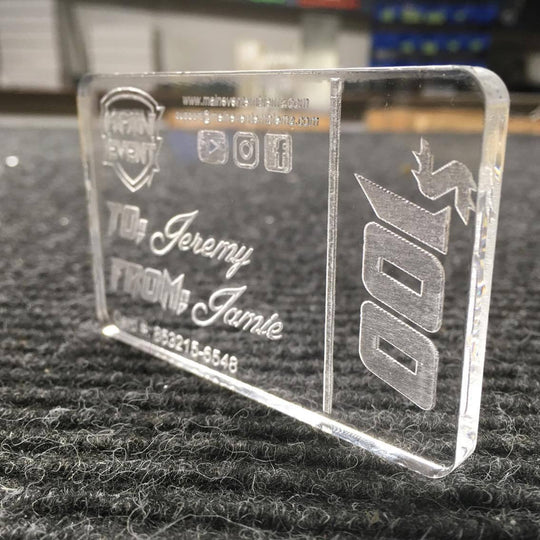 Custom Gift Card - Personalized and Engraved