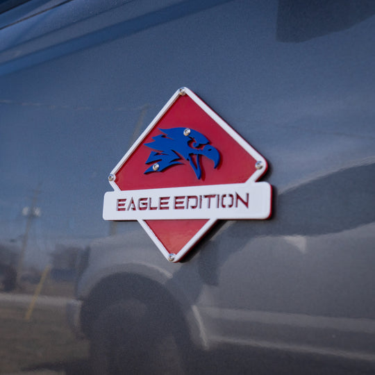 Emblema Bronco® Custom Symbol Edition (par) - Aluminio recubierto de polvo - Totalmente personalizable - Se adapta a Bronco® Outer Banks®