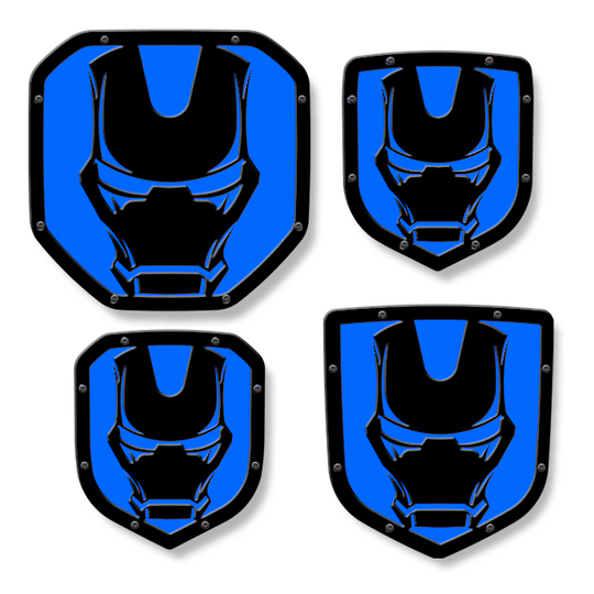 Emblema de escudo de casco de hierro: camiones RAM®, parrilla o portón trasero: se adapta a varios modelos y años