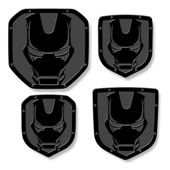 Emblema de escudo de casco de hierro: camiones RAM®, parrilla o portón trasero: se adapta a varios modelos y años