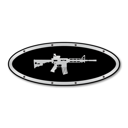 AR15 Design Oval Replacement - Fits Multiple Ford® Trucks - Fully Customizable Colors