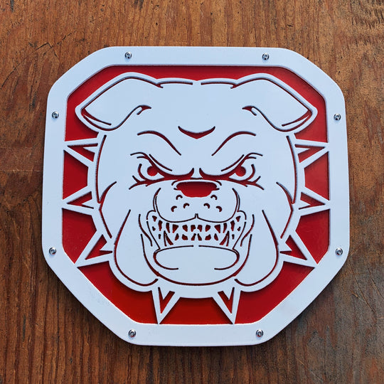 Emblema de escudo de bulldog: camionetas RAM®, parrilla o portón trasero: se adapta a varios modelos y años