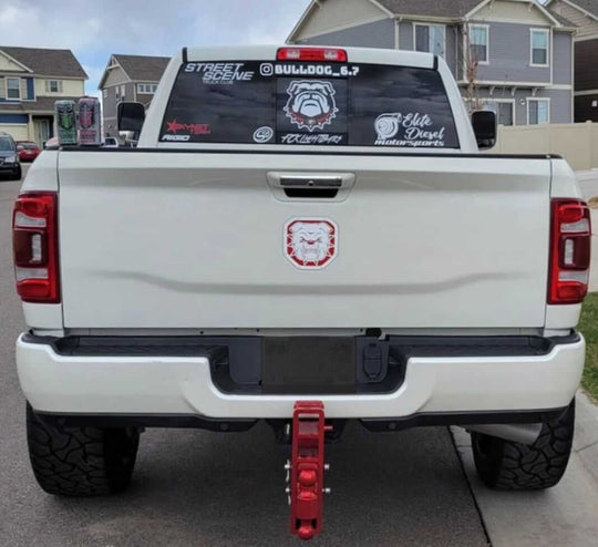 Emblema de escudo de bulldog: camionetas RAM®, parrilla o portón trasero: se adapta a varios modelos y años