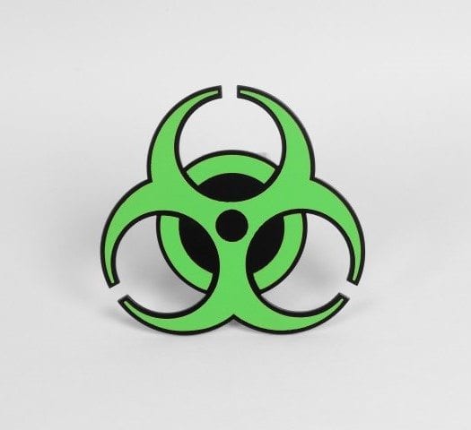 Biohazard Hitch Cover