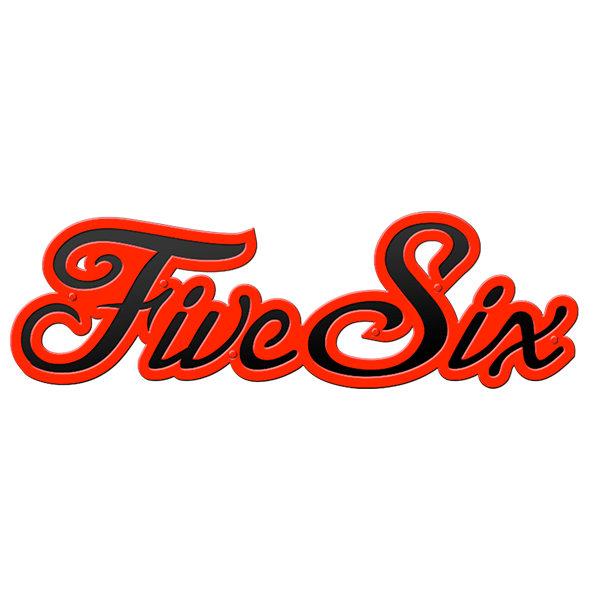 Five Six Script Badge