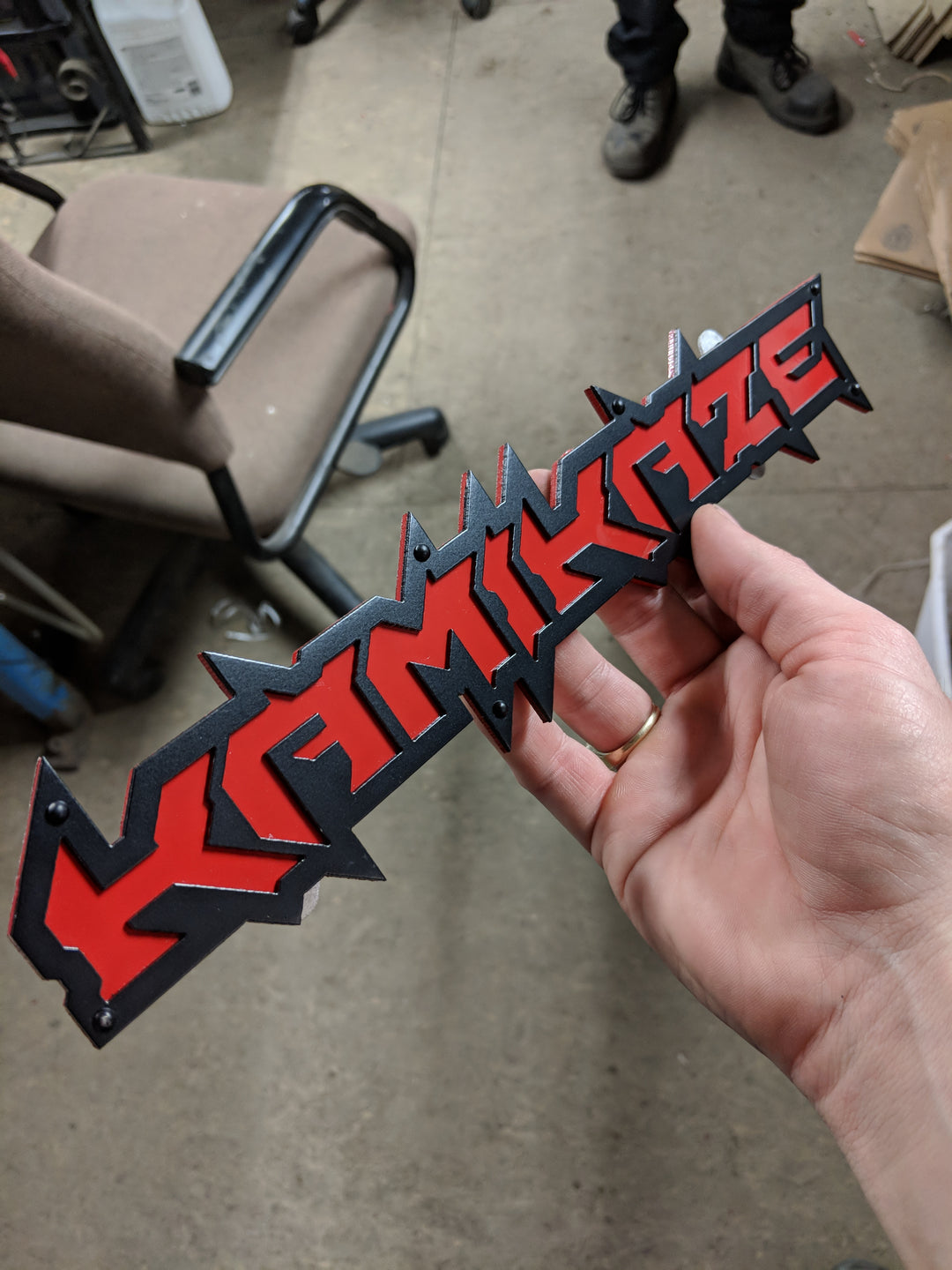 Custom KAMIKAZE Emblem