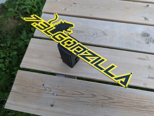 Cubierta de enganche Godzilla de 7,3 l: aluminio recubierto de polvo, totalmente personalizable