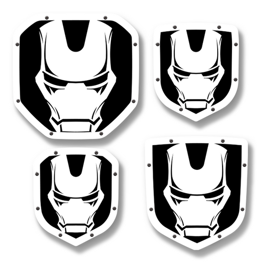 Emblema de escudo de casco de hierro: camiones RAM®, parrilla o portón trasero: se adapta a varios modelos y años