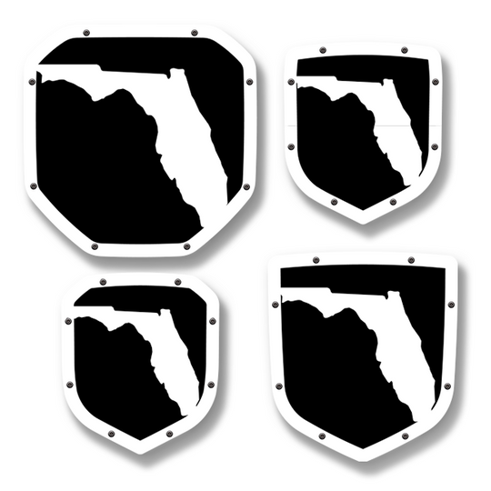Emblema del escudo del estado de Florida: camionetas RAM®, parrilla o portón trasero: se adapta a varios modelos y años