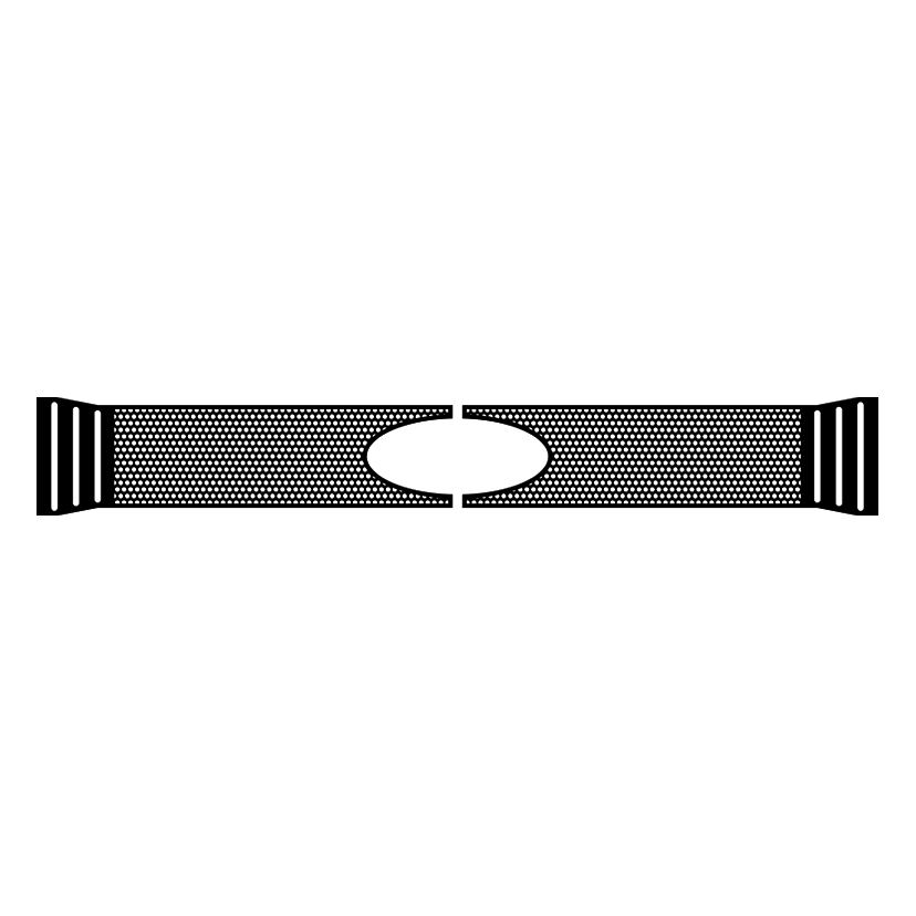 Circle Raised Inlay - Fits 2017-2019 Super Duty®