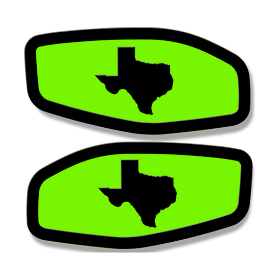 Reemplazos de insignias para guardabarros laterales - Texas - Compatible con Nissan Titan® 2016-2020