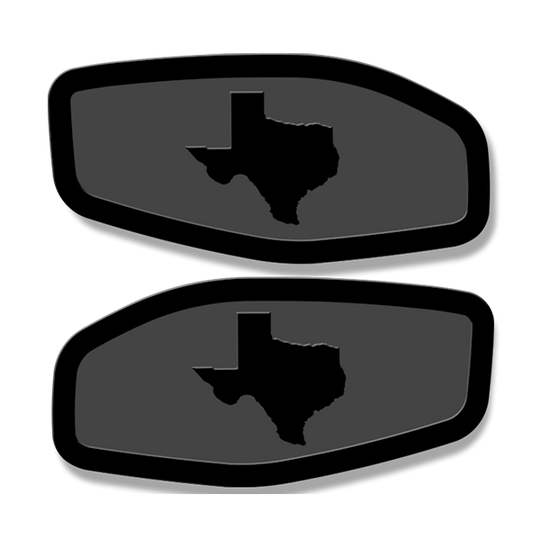 Reemplazos de insignias para guardabarros laterales - Texas - Compatible con Nissan Titan® 2016-2020