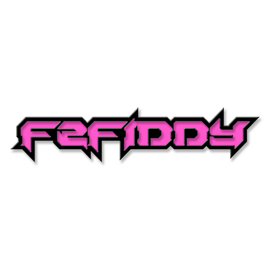 Emblema de texto F2Fiddy personalizado: aluminio recubierto de polvo: elija sus colores