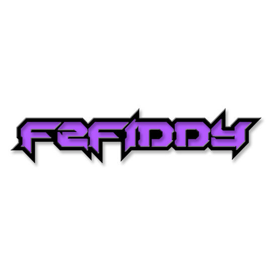Emblema de texto F2Fiddy personalizado: aluminio recubierto de polvo: elija sus colores