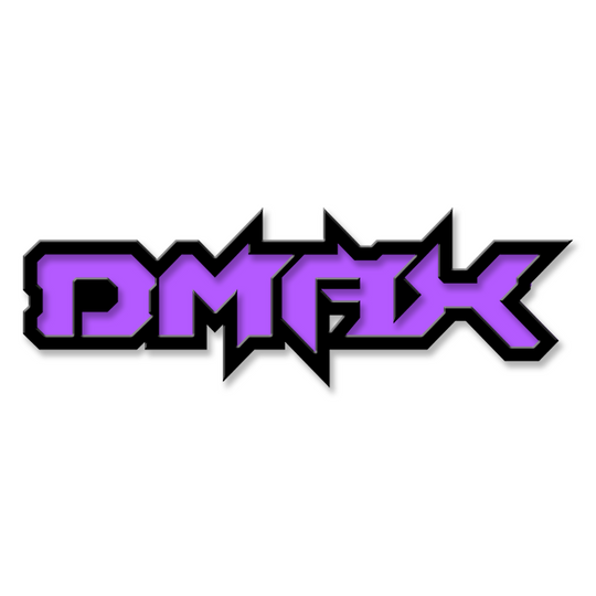 Emblema de texto Dmax personalizado: aluminio recubierto de polvo: elija sus colores