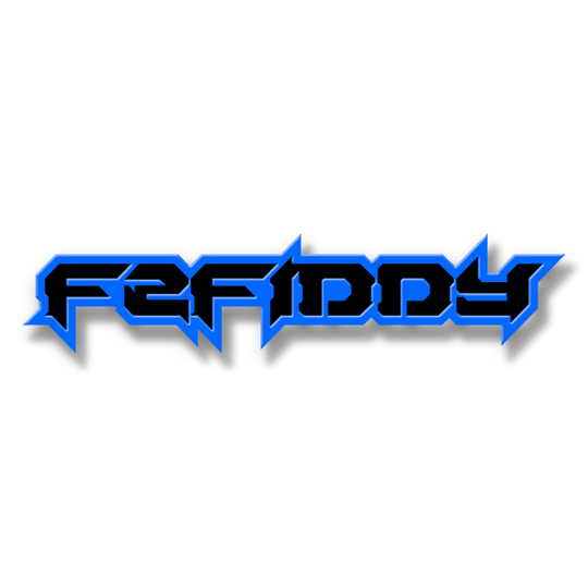 Emblema de texto F2Fiddy personalizado: aluminio recubierto de polvo: elija sus colores