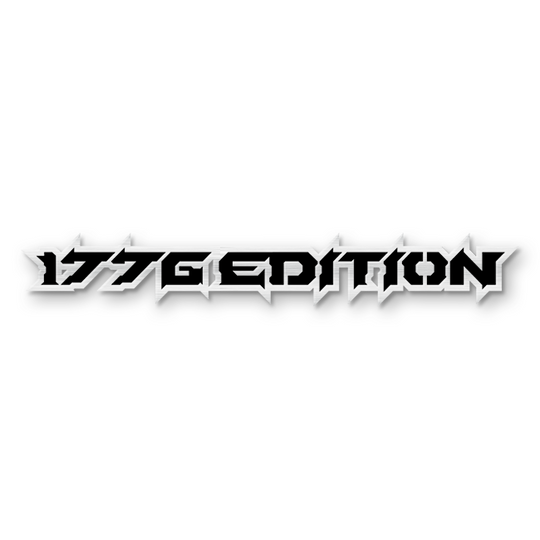 Emblema de texto personalizado de la edición 1776: aluminio recubierto en polvo: elija sus colores
