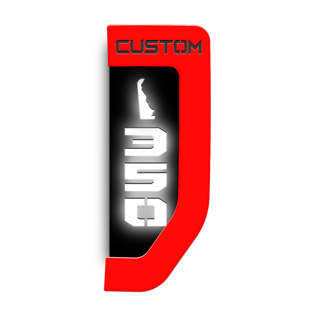 delaware 350 custom fender emblems - fits Super Duty