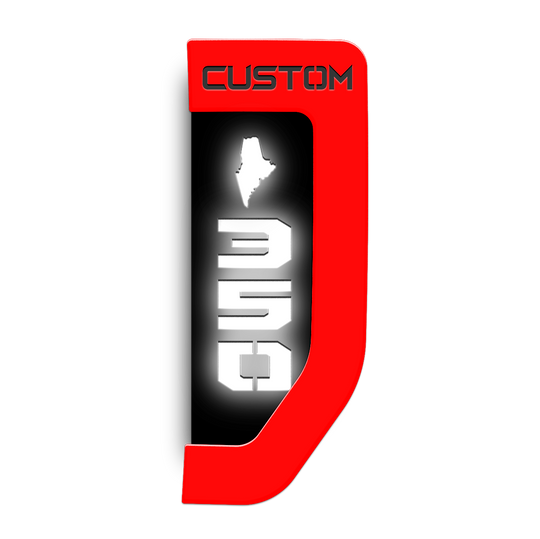 maine 350 custom fender emblems - fits Super Duty