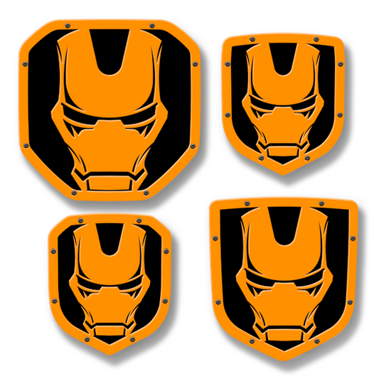Emblema de escudo de casco de hierro: camiones RAM®, parrilla o portón trasero: se adapta a varios modelos y años
