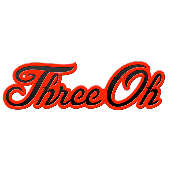 Three Oh Script Badge