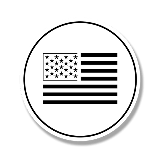 Inserto de portavasos personalizado: bandera estadounidense