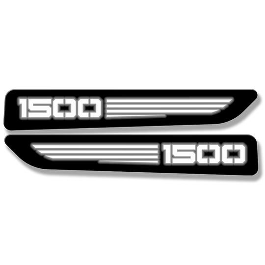 1500 Hood Badges - Illuminated - Fits 2019-2020 Ram 1500® Sport