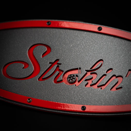 Custom Text Oval Replacement - Script - Fits Multiple Ford® Trucks - Fully Customizable Colors