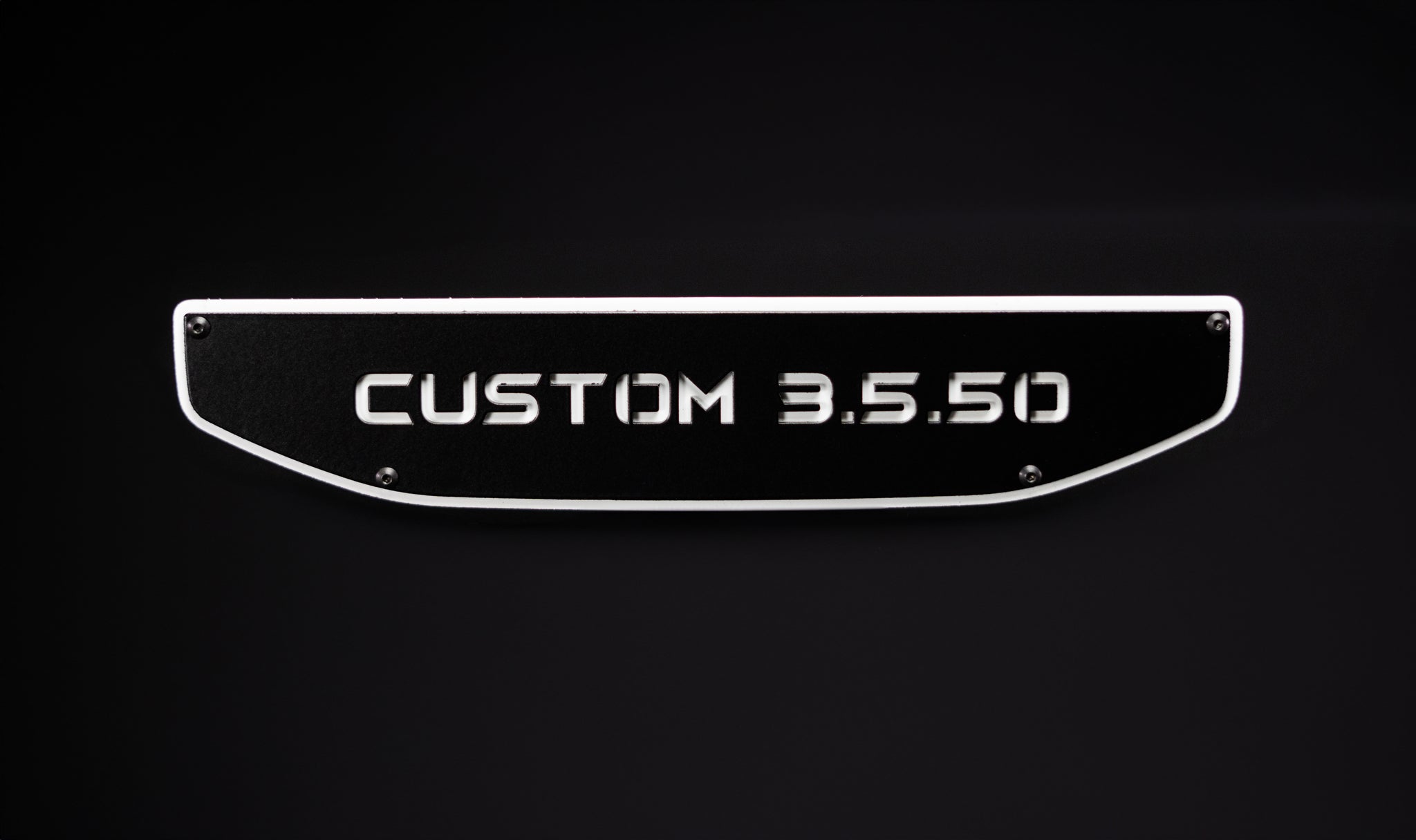 Custom Text Emblem Inserts - Pair - Fits 2019+ GMC® Sierra® 1500