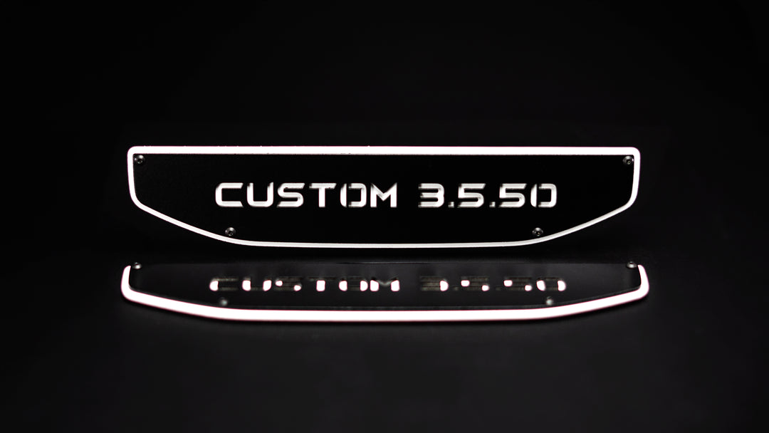 Custom Text Emblem Inserts - Pair - Fits 2019+ GMC® Sierra® 1500