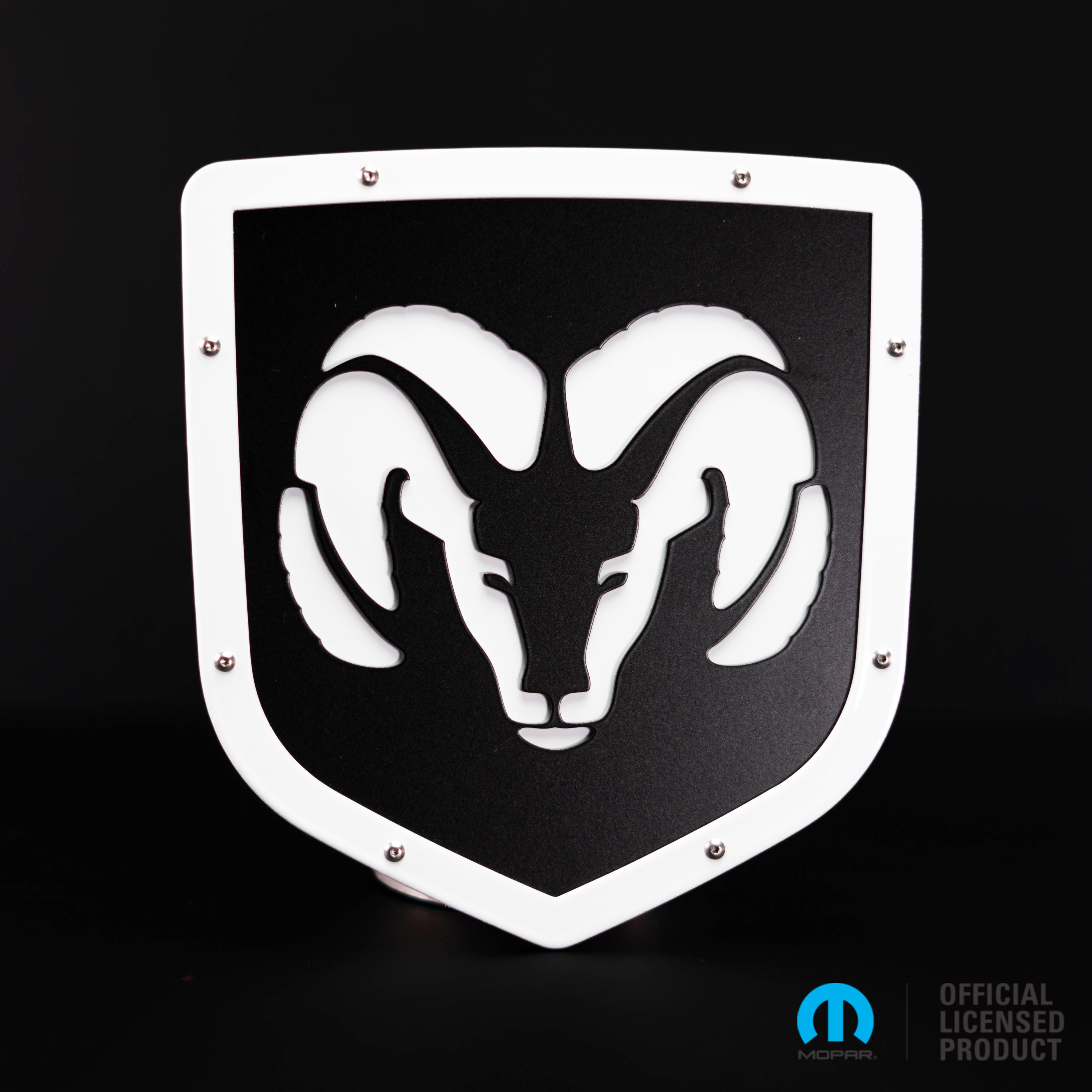 Officially Licensed RAM® Head Style 2 Shield Emblem - Fits 2009