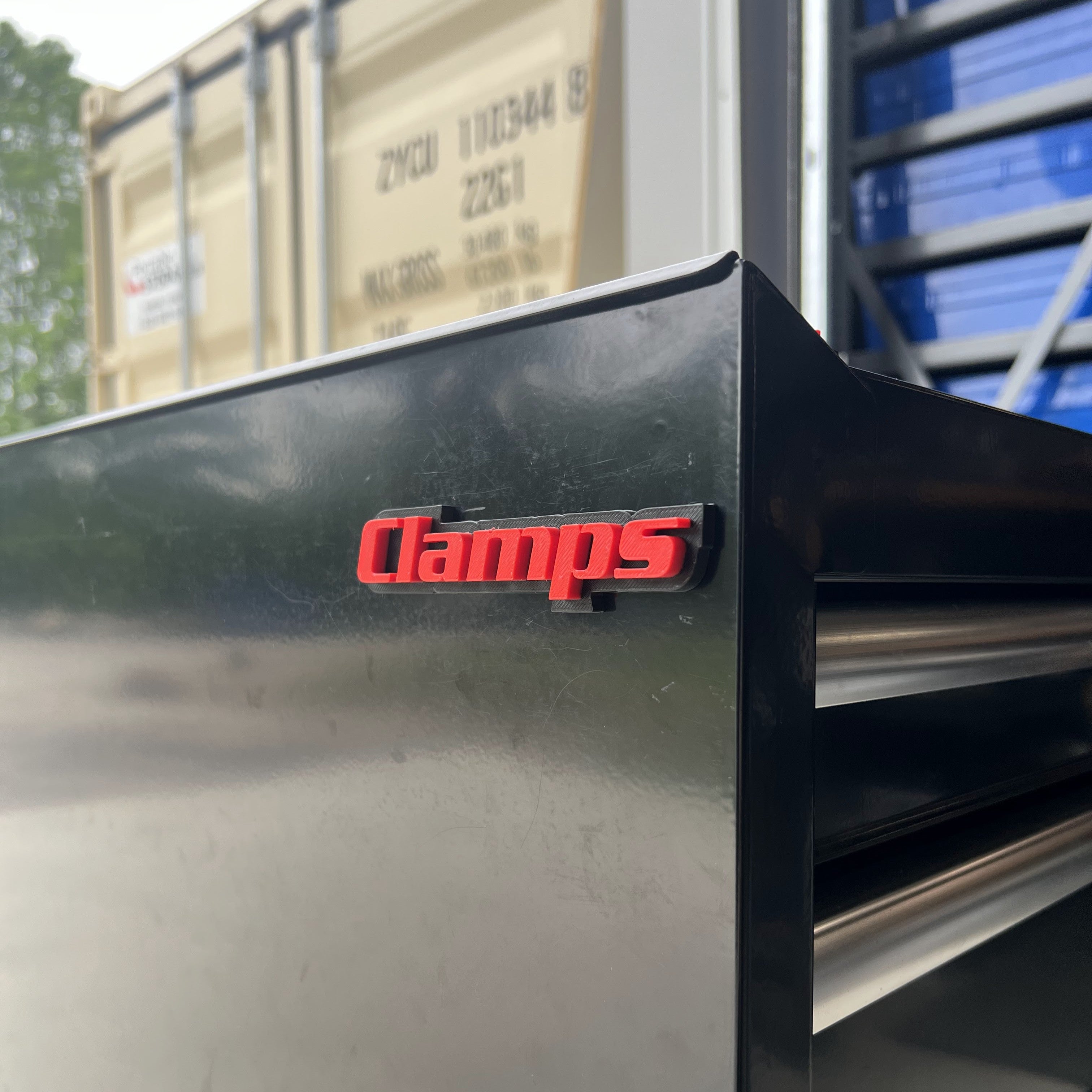 Custom Toolbox Drawer Emblems - Clamps - Economy – Main Event Emblems