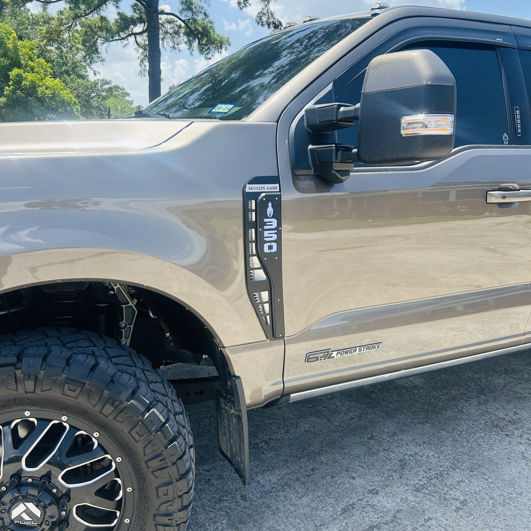 Custom Replacement Fender Badges for the 2023+ Ford® Super Duty® - Fully Customizable - LED