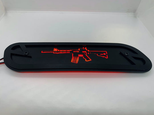 AR15 Hood Emblem Replacements - Fits 2019-2023 Ram® 2500, 3500, 4500 - Fully Customizable, LED or Non-LED