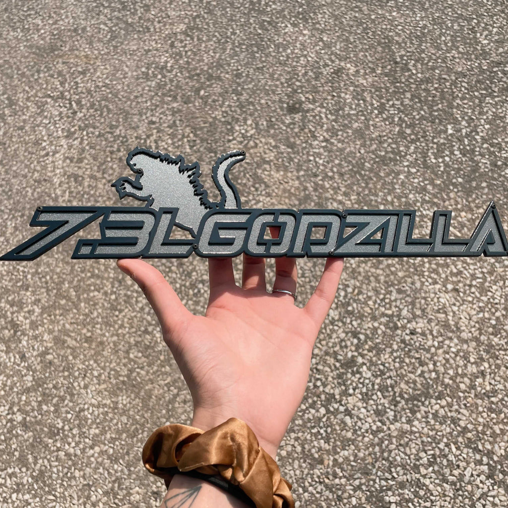 獸印章 7.3 Godzilla Fender Emblem Decal - Universal Fitment – Main Event