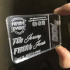 Custom Gift Card - Personalized and Engraved
