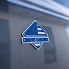 American Flag Bronco® Emblem (Pair) - Powder Coated Aluminum - Fully Customizable - Fits Bronco® Outer Banks®