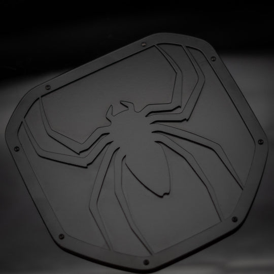 Emblema Spider Shield: camionetas RAM®, parrilla o portón trasero: se adapta a varios modelos y años