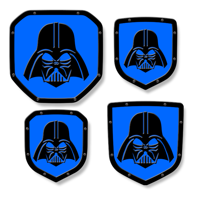 Darth Vader Shield Emblem - RAM® Trucks, Grille and Tailgate - Fits Multiple Models and Years