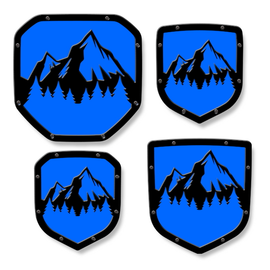 Mountains Shield Emblem - RAM® Trucks, Grille and Tailgate - Fits Multiple Models and Years