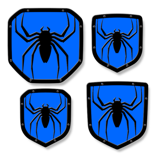 Emblema Spider Shield: camionetas RAM®, parrilla o portón trasero: se adapta a varios modelos y años