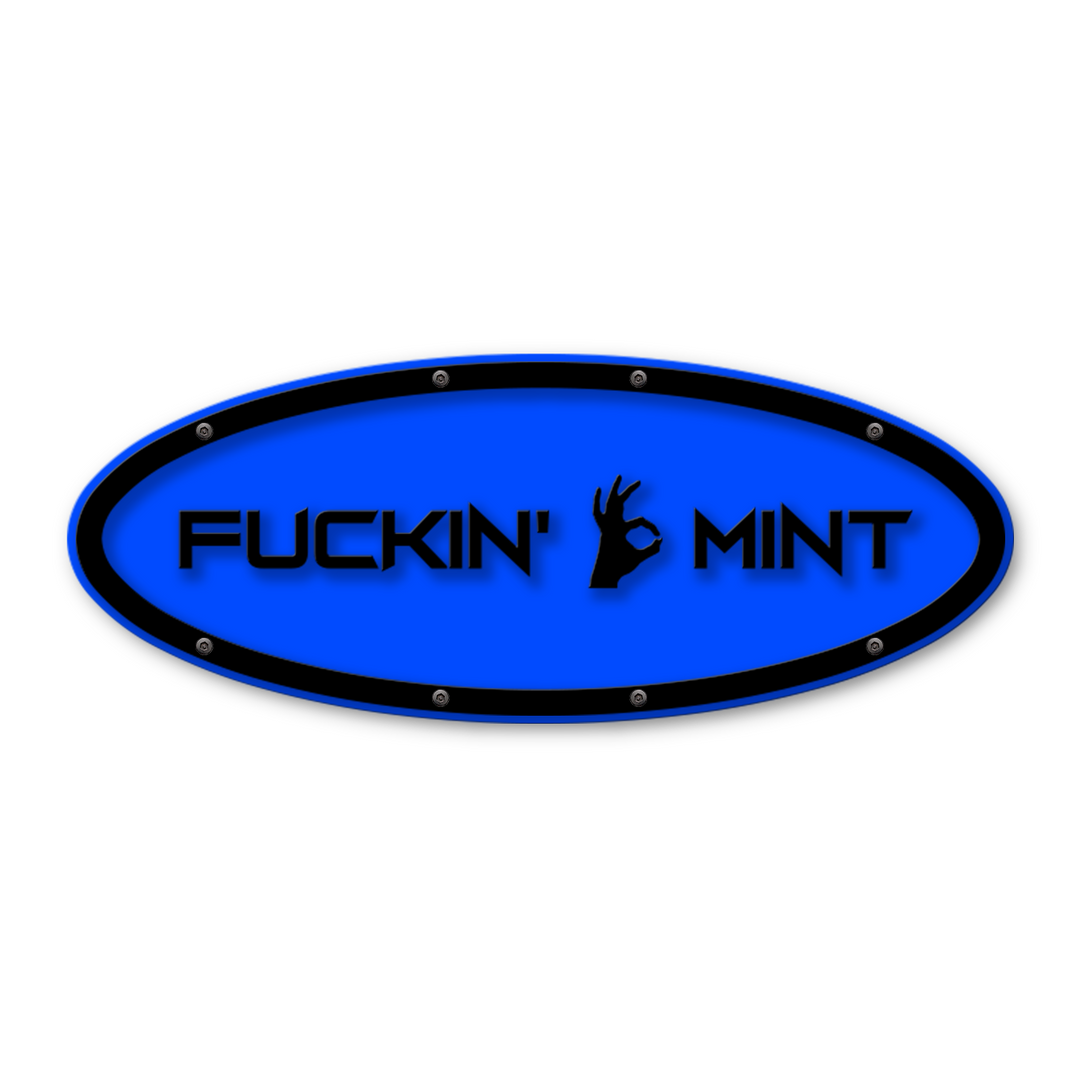 F*ckin' Mint Oval Replacement - Fits Multiple Ford® Trucks - Fully Customizable Colors