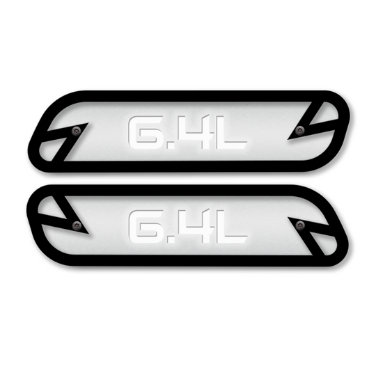 6.4L Hood Emblem Replacements - Fits 2019-2023 Ram® 2500, 3500, 4500 - Fully Customizable, LED or Non-LED