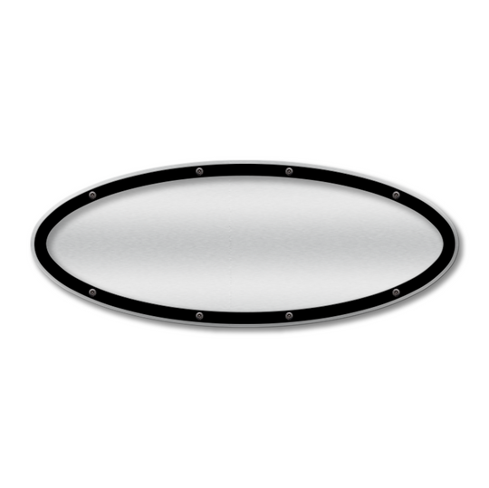 Border Oval Replacement - Fits Multiple Ford® Trucks - Fully Customizable Colors